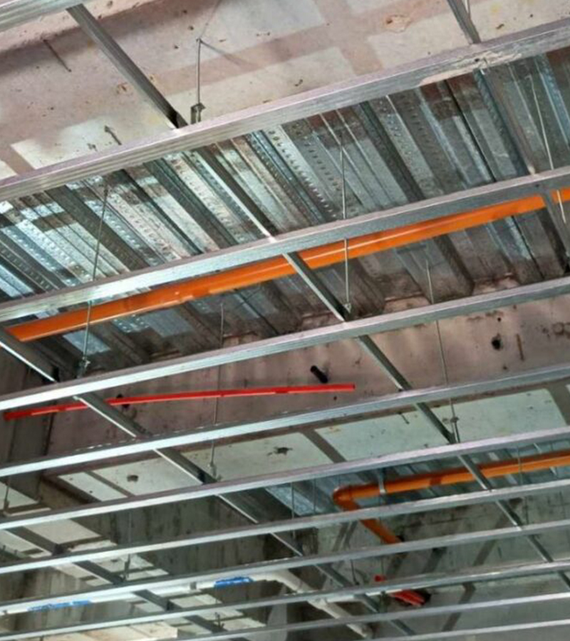 Wall & Ceiling Metal Framing Installation